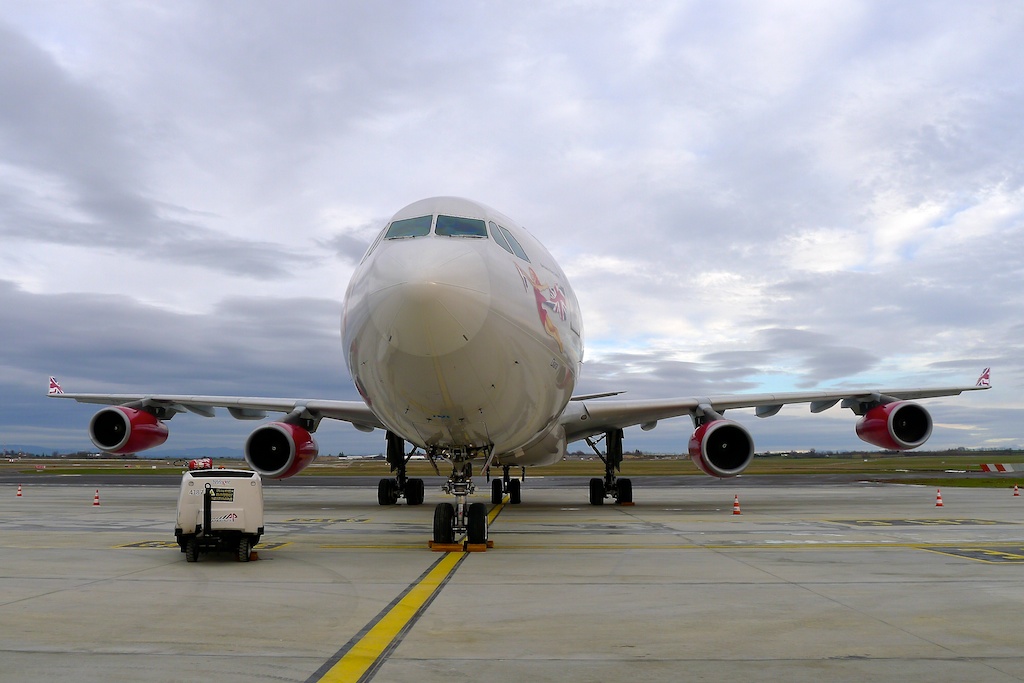 First Virgin Aircraft in Lyon