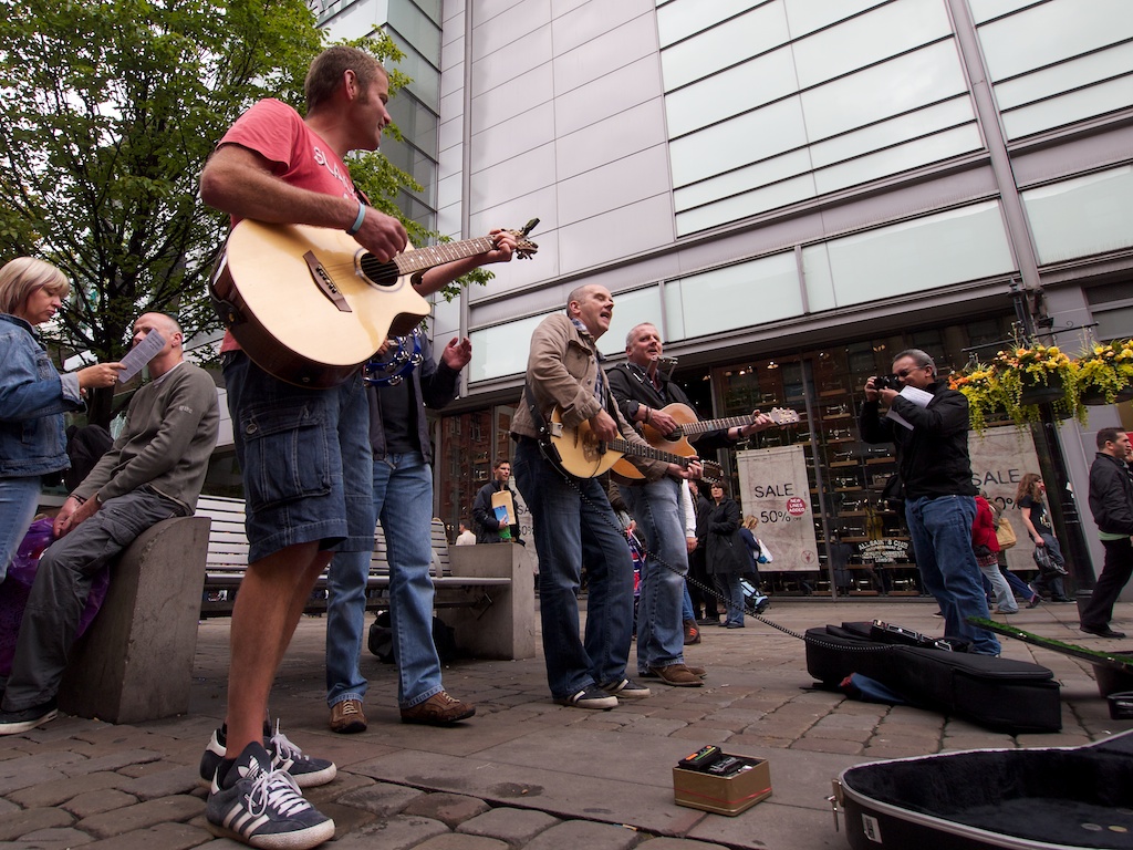 Playing For The Camera