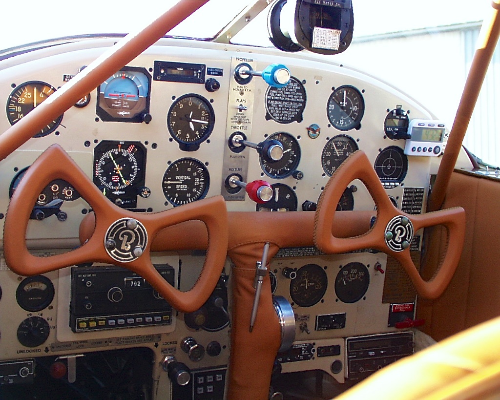 Staggerwing Cockpit