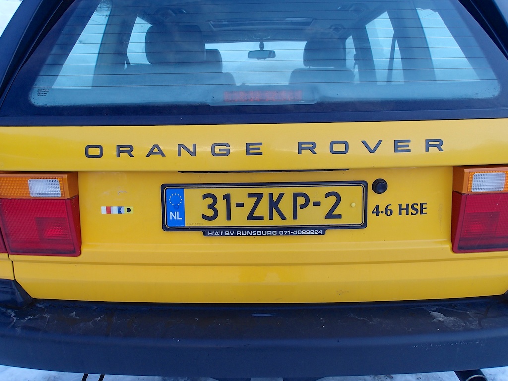 Orange Rover